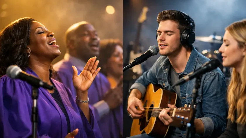 Difference Between Gospel and Christian Music